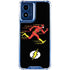 DC Comics The Flash Pixelated Running Pose Moto G 5G (2024) Clear Case